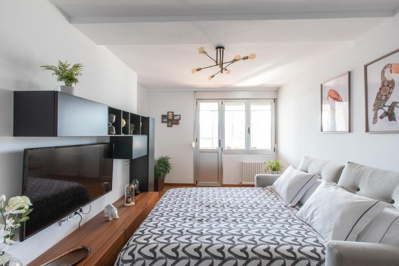 Luminoso Apartamento En Cuatro Caminos A Coruña Exteriör bild