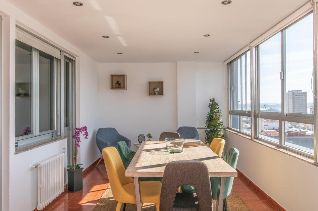 Luminoso Apartamento En Cuatro Caminos A Coruña Exteriör bild