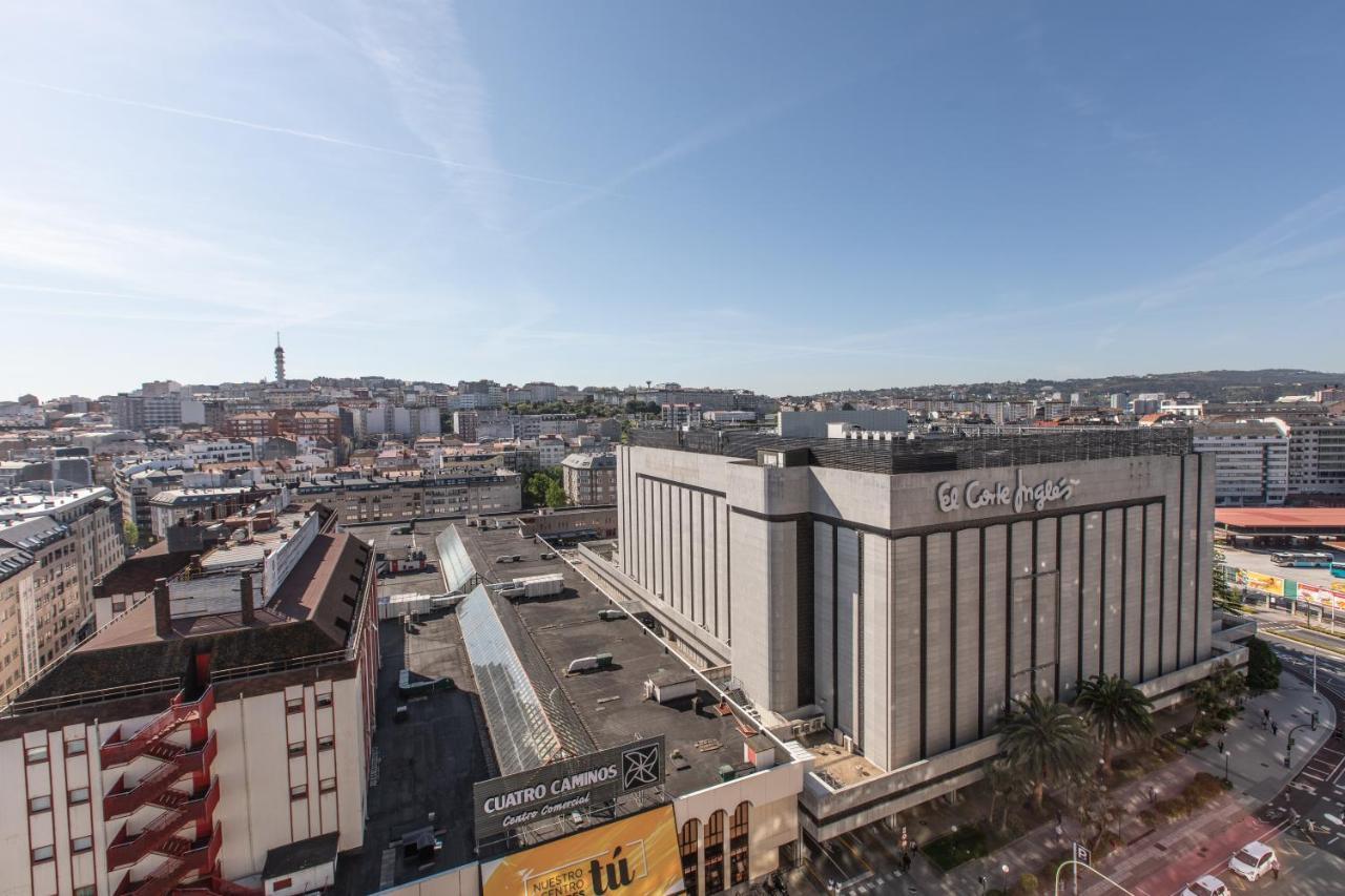 Luminoso Apartamento En Cuatro Caminos A Coruña Exteriör bild