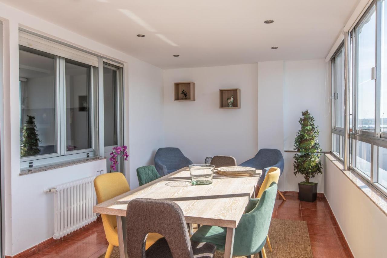 Luminoso Apartamento En Cuatro Caminos A Coruña Exteriör bild