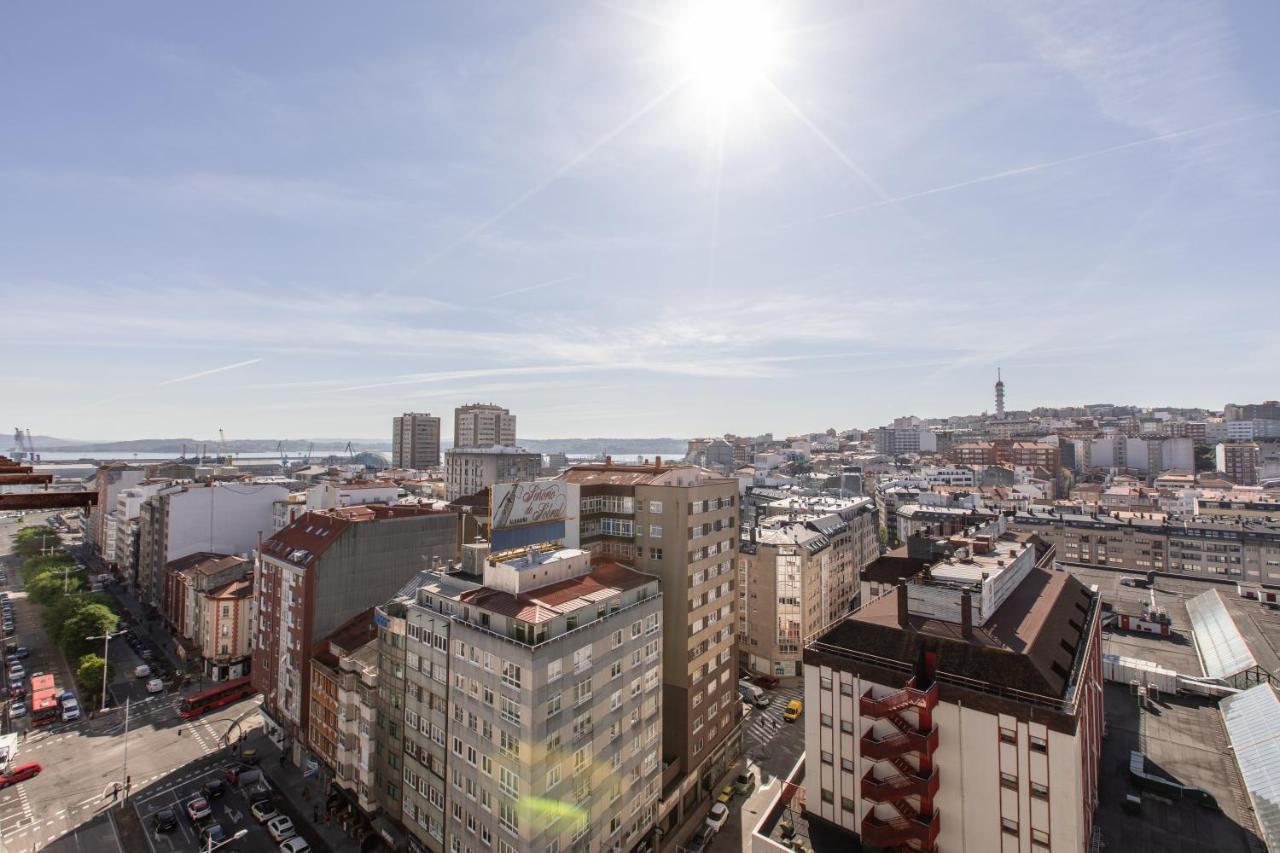 Luminoso Apartamento En Cuatro Caminos A Coruña Exteriör bild